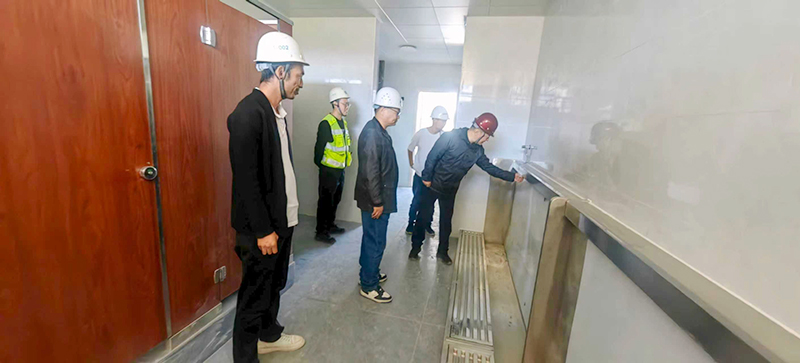 鄭州市建設(shè)投資集團(tuán)有限公司 第六十七高級(jí)中學(xué)項(xiàng)目部國(guó)慶、中秋安全生產(chǎn)檢查簡(jiǎn)報(bào)